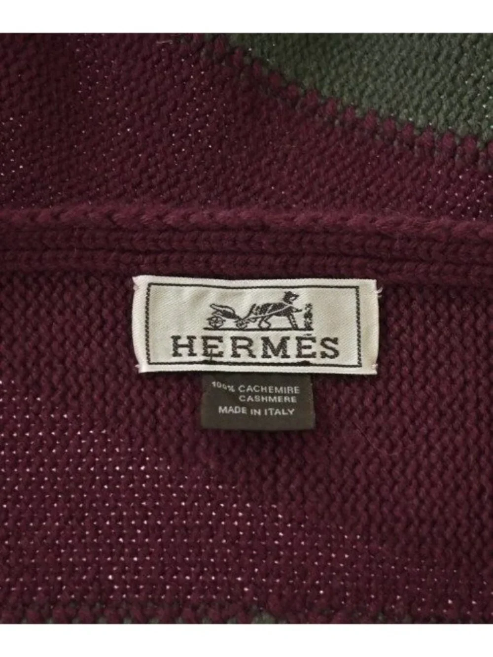 Hermes Scarf Khaki - Picture 4 of 4